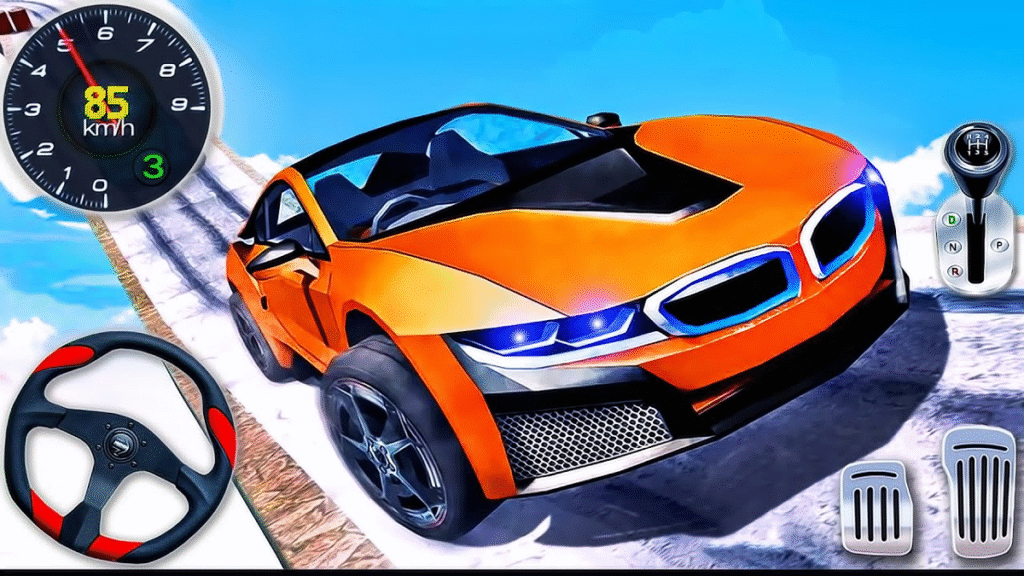 Impossible Car Racing Simulator 2025