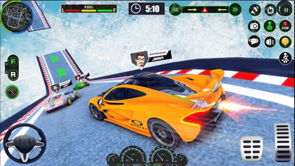Impossible Car Racing Simulator 2025
