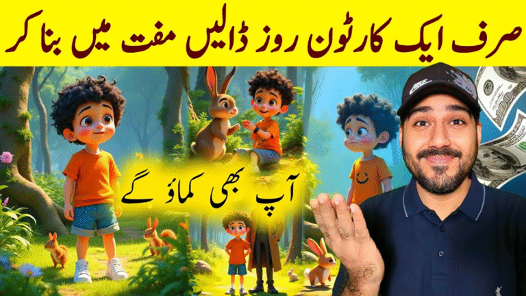 How to make cartoon animation stories on android